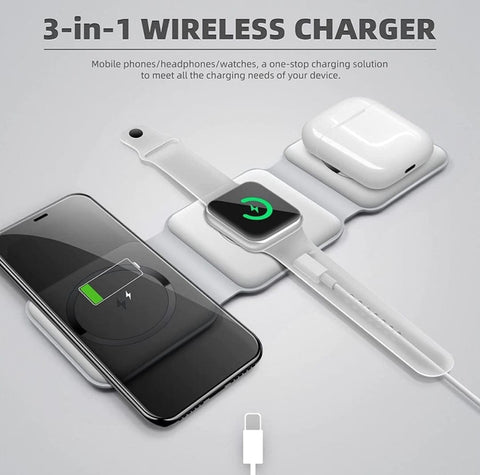 3 in 1 Wireless Charging Pad