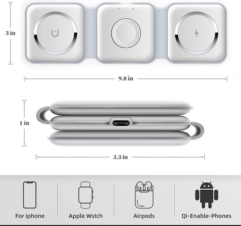 3 in 1 Wireless Charging Pad